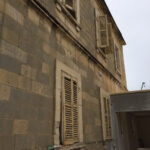 Villa facade restoration.