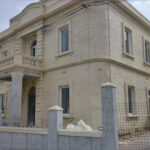Villa facade restoration.