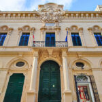 Facade rejuvenation project on Palazzo Zondadari, Valletta.